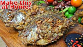 Crispy Garlic Tilapia | Do NOT Boil FishHow to Cook Crispy Tilapia Recipe