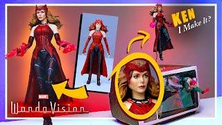 Fixing Marvel Legends SCARLET WITCH Figure & DIY Diorama- Wandavision | Ken I Make It