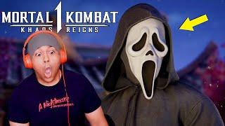 GHOSTFACE IS HERE!!! AND HE DON'T PLAY!!! [MK1: GHOSTFACE DLC]