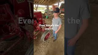 11yr old farmer explains his IH farmall 140 and 295 planter #farmall #ih #farming #farmallfanatic