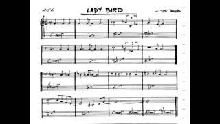 Lady Bird - Play along - Backing track (C key score violin/guitar/piano)