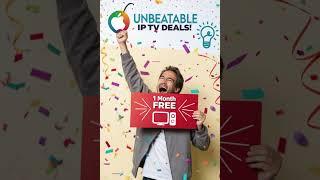 1-Month IPTV Trial for $17  with the free trial