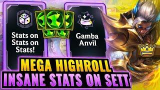 20k HP Sett: Insane Prismatic Stat Shard Luck - 230k Damage Dealt | League Arena Gameplay
