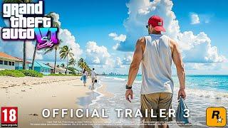 GTA 6 Trailer 3 Reveal & Release Date: Leaks, Gameplay & Wanted System!
