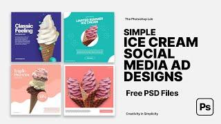 Photoshop Tutorials: Social Media Ad design Templates / Free PSD