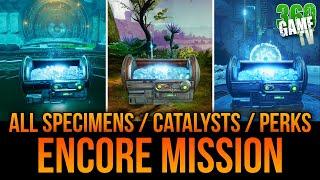 Encore All Specimen / Catalyst / Intrinsic Perk Locations Guide - Exotic Mission - Destiny 2