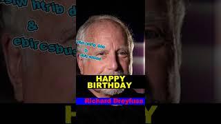 happy birthday to you|richard Dreyfuss|birthday spell|jaws|10/29| birthday ritual|post woke|#shorts