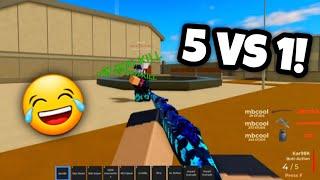DESTROYING A Toxic Server In War Tycoon! (5v1)