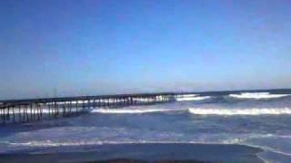 Sunset Hurricane Igor Surf 9/19/2010- Nags Head, NC