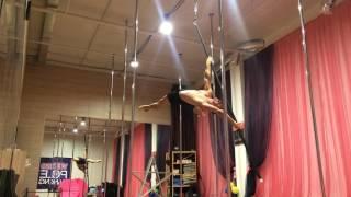 Oleg Tatarinov - Aerial Pole - Double Flag Combo