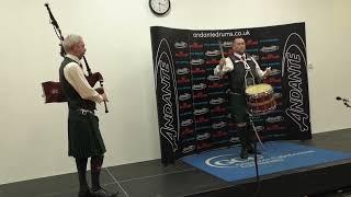 World Solo Snare Drumming Championships 2023.Final M S R. Stephen Creighton