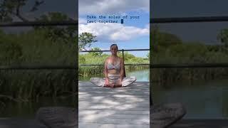  Butterfly  Video on my  channel #yoga #meditation #butterflypose #learnyoga #yogapractice