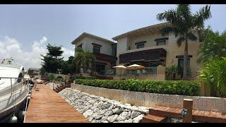 OFERTA Casa De Lujo A Canal En Venta Puerto Cancun $4.5 MDD !