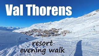 Val Thorens (ski village/resort) - evening walk | #skiing | #walkingtour | #resort | #alps |