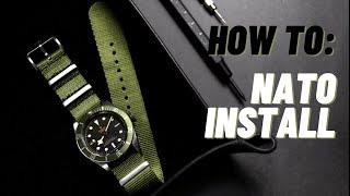 HOW TO: NATO STRAP INSTALL - TUTORIAL