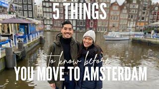 5 Things to Know Before you Move to Amsterdam | CHERYL & JESSE VLOG