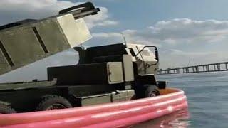 WE ARE WATCHING YOU! UKRAINE THREATENS RUSSIAN KERCH BRIDGE WITH US HIMARS || 2022