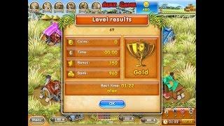 Farm Frenzy 3 Madagascar (level 69) only GOLD Веселая ферма 3 Мадагаскар (Уровень 69) Золото