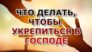 Что делать, чтобы укрепиться в Господе? Уроки и ошибки Давида. Ценные выводы. Пастор В.Савчук