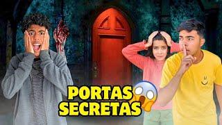 PORTA SECRETA NA MANSÃO FRIENDS!!! *olha oque encontramos!!