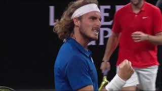 Nadal/Tsitsipas v Kyrgios/Sock | Laver Cup 2019 FULL MATCH 8 | 50 FPS HD