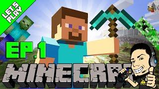 Let's Play Minecraft Survival Episode 1 | The Beginning #Minecraft | JUNIORS TOONS