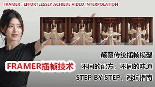 告别传统！frame插帧技术，两张图变丝滑动画，效果惊艳！|frame Interpolation Tech: Turn Two Images into Smooth Animations