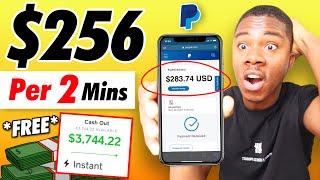 Earn $256 In PayPal Money Every 2 MINS!! *No Limit* (Make Money Online)