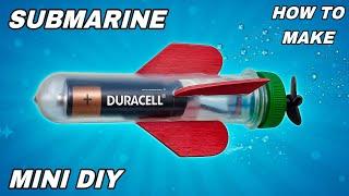 How to Make a Mini Electric Submarine at Home! - Amazing Mini Submarine You Can Build Yourself!