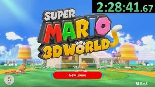 First Time Speedrunning Super Mario 3D World!! (Nintendo Switch)