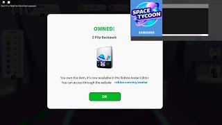 [Event] Roblox Samsung Space Tycoon Script - Get All Items