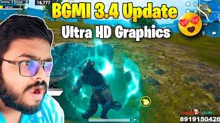 BGMI New 3.4 Update In Ultra HD Graphics Super Undi Mama