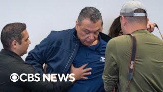 Eyewitness account of Sen. Alex Padilla's forcible removal from Noem conference