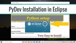 PyDev Plugin installation in Eclipse Oxygen 3