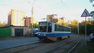 город уфа ул сун-ят-сена .сентябрь 2022 ufa russia tram trolleybus transport. blogger blogger