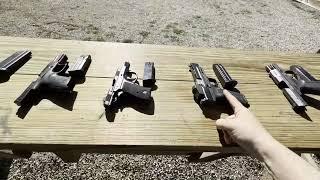 I head to the range to shoot a few of my pistols