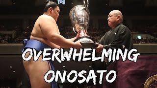 CONGRATULATIONS OZEKI ONOSATO! His 13-2 Yusho and Promotion from Aki 2024