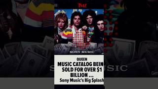 Queen has sold their catalog to Sony for over $1 Billion! #queen #sony #freddiemercury #shorts