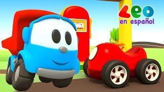 Leo el Pequeño Camión - Videos educativos infantil - Coches de carreras