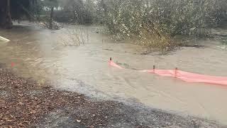 January 9 Storm at City Farm SLO Damage analysis