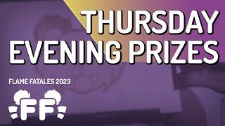 Thursday Evening Prizes - Flame Fatales 2023