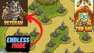 Tesla x104 Tower Max lvl Vs Endless Waves of Enemies: Kingdom Rush