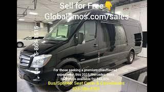 |2015 Mercedes Benz Sprinter|Sprinter Vans|Sprinters|Limo Van|Shuttle Van| Mercedes Benz|Automobile|