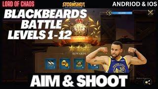 Stormshot Sharpshooter Aim & Shoot Blackbeard's Battle 1 - 12 Gameplay | 3 STAR COMPLETE