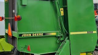 Пресс подборщик John Deere 550 № 292795 | Прокрутка