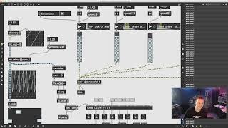 Max/MSP Livestream #1 with Tom Hall