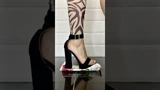 ASMR | HIGH HEELS ASMR | CRUNCHY SOUNDS #shorts