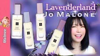 Jo Malone Lavenderland Wisteria&Lavender| Silver Birch&Lavender | Coriander&Lavender Review  ENG sub