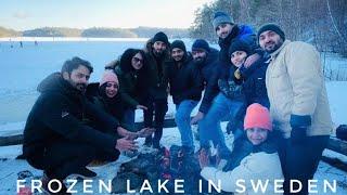 Winter in Gothenburg | Frozen Lake | Delsjön Lake | Vlog 26 |  Roam With Ashutosh