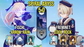 C6 Fischl Arrow Rain & C6 Freminet Cool Rock | Spiral Abyss 5.0 | Genshin Impact